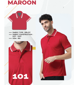 Camiseta de punto para hombre, ligera, 180 GSM, tejido que absorbe la humedad, transpirable, de secado rápido, ajuste cómodo, para actividades deportivas - Product Image 1