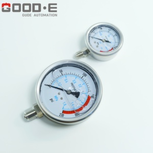 Manometro di Alta Qualità 0-100PSI 1/4NPT Meccanico per Indicatore di Livello Olio Motore Auto per Uso Veicolare e Industriale - Product Image 3