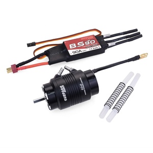 Không thấm nước 3670 2650kv động cơ W/nước làm mát 90A không chổi than <span class=keywords><strong>ESC</strong></span> lập trình thẻ cho RC thuyền phụ kiện - Product Image 2