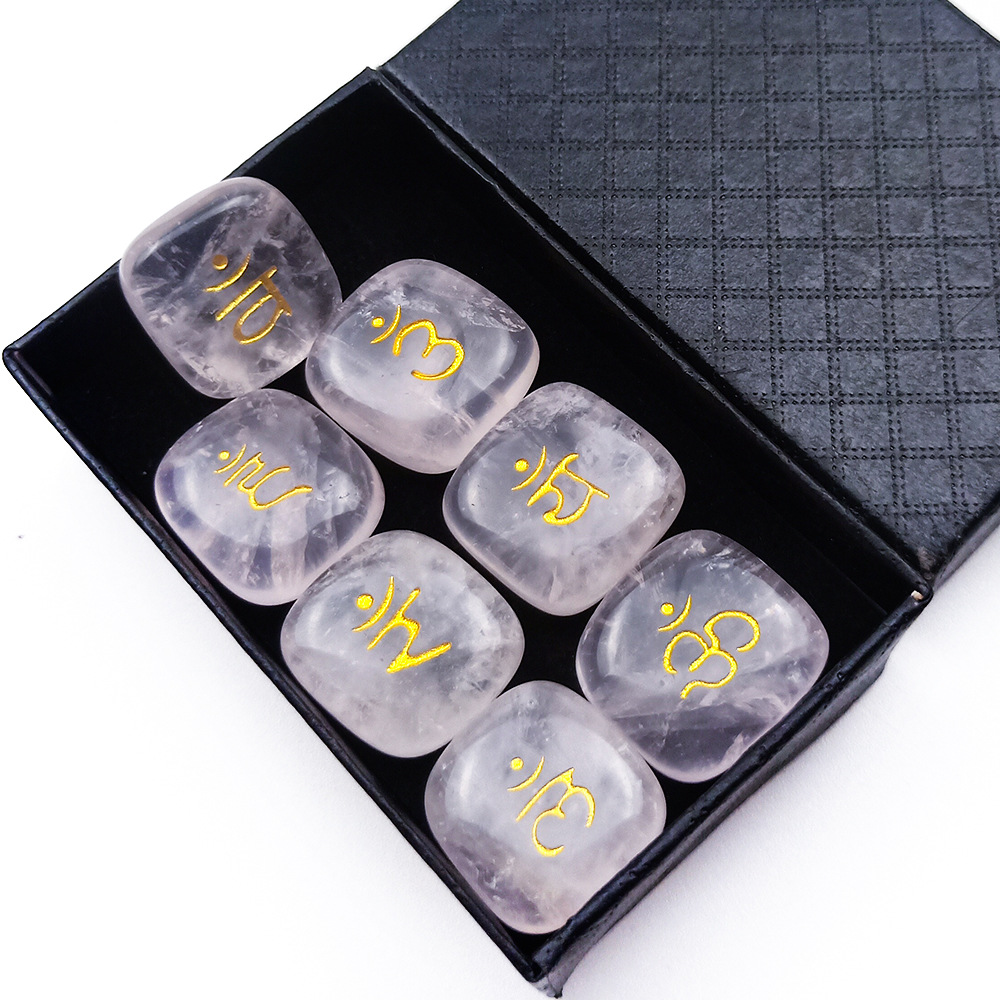 Coffret cadeau quartz rose