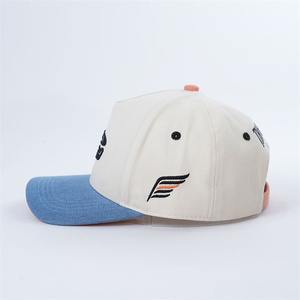 100% bông 5 bảng Mũ bóng chày, một khung khác nhau giai điệu cao vương miện 5 bảng mũ - Product Image 4