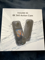 Insta360 X5 Motorrad-Bundle - Wasserdichte 8K 360-Grad-Actionkamera Robuste & Austauschbare Linse Klare Audio-Stabilisierung Selfie-Stick