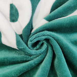 特大サイズのパーソナライズされた100％コットンビーチタオル、ベロア素材、カスタムデザイン、反応染料プリントロゴ入りバスタオル/ビーチタオル - Product Image 4