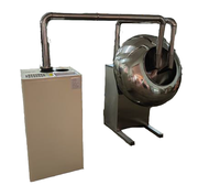 Máquina de recubrimiento Chocolate Cacahuete Máquina de recubrimiento de chocolate Fruta seca Máquina de recubrimiento de chocolate