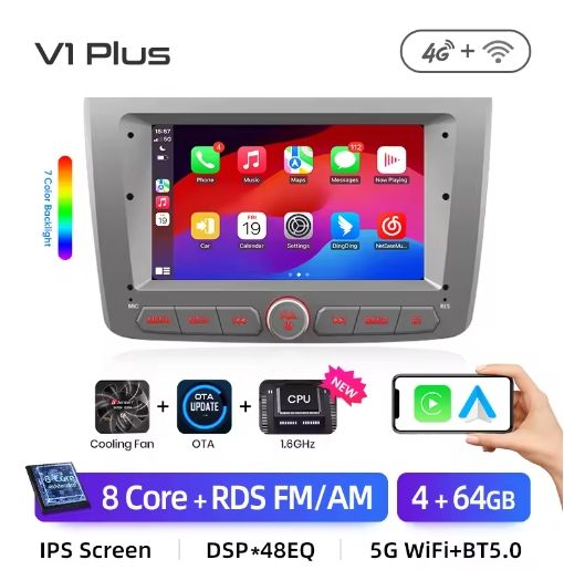 v1 plus 4+64GB silver