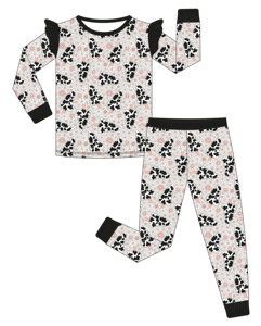 Vente en gros pyjamas en bambou ensemble de pyjamas pour enfants 2 pièces manches longues respirantes et vêtements de nuit pour bébés vêtements pour nouveau-nés et enfants - Product Image 3