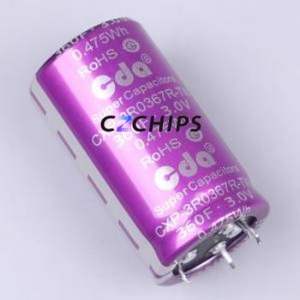 ตัวเก็บประจุ CXP-3R0367R-TW-S4ซูเปอร์คาปาซิเตอร์ผ่านรู (THT) 360F -10% ~ + 30% 3V 980uA @ 72hrs - Product Image 1