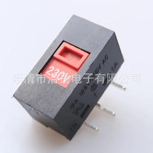 Interrupteur de conversion de tension Yue Electronics 115V 230V, interrupteur à bascule 3 broches pour alimentation électrique avec conception anti-poussière - Product Image 2