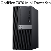 Mini-ordinateur de bureau OptiPlex 7070 Tower Barebone, 9e génération, propre, sans rayures, grade A, testé et fonctionnel