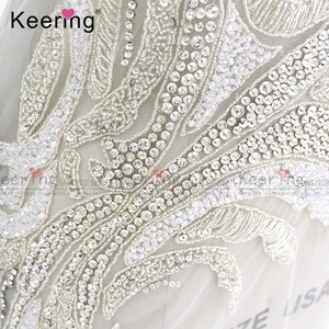 Apliques de vestido de novia complicados de diseño especial de Keering a la hora de la compra - Product Image 4