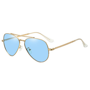 Classic Metal Aviation Designer <span class=keywords><strong>occhiali</strong></span> <span class=keywords><strong>da</strong></span> <span class=keywords><strong>sole</strong></span> 2023 uomo donna Driving <span class=keywords><strong>occhiali</strong></span> <span class=keywords><strong>da</strong></span> <span class=keywords><strong>sole</strong></span> lenti polarizzate Shades Frame LOGO Custom - Product Image 6