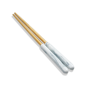 Wholesale Portable 3-Piece <b>Reusable</b> Stainless Steel <b>Chopsticks</b> Fork Spoon Cutlery Kit Travel Utensils Set with Case - Product Image 5