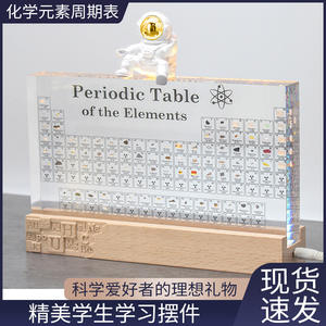 Acrylic Periodic Table Relief Lamp Student <b>Gift</b> With Specimen <b>Chemistry</b> Educational Decor - Product Image 5