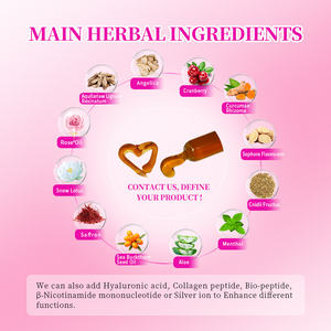 Заводская оптовая продажа, новые смазочные материалы для натуральных трав, удаление запаха, Yoni, чистый Антибактериальный антивизирующий влагалищный стягивающий гель - Product Image 5