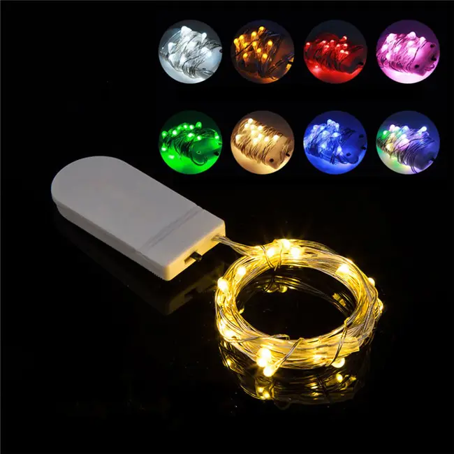 Newish 1M LED Waterproof Remote Control Flexible Big Bulb LED String Copper Wire Fairy Lights For Christmas by sale