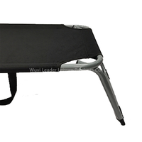 Chaise longue de plage Leader Chaise de bain de soleil Chaise longue de patio Chaise pliante réglable avec trou pour le visage