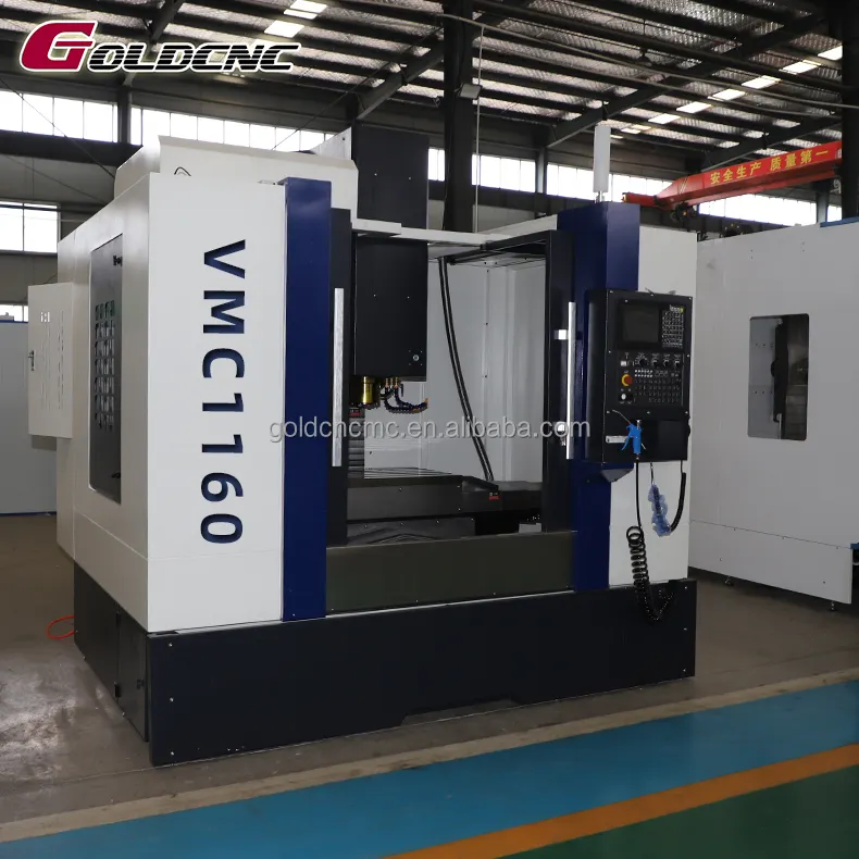 GOLDCNC Заводская распродажа VMC1160 высокоэффективный вертикальный обрабатывающий центр CNC 5-осевой фрезерный станок