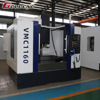 Vente d'usine GOLDCNC - Centre d'usinage vertical haute efficacité Vmc1160 - Centre d'usinage CNC 5 axes