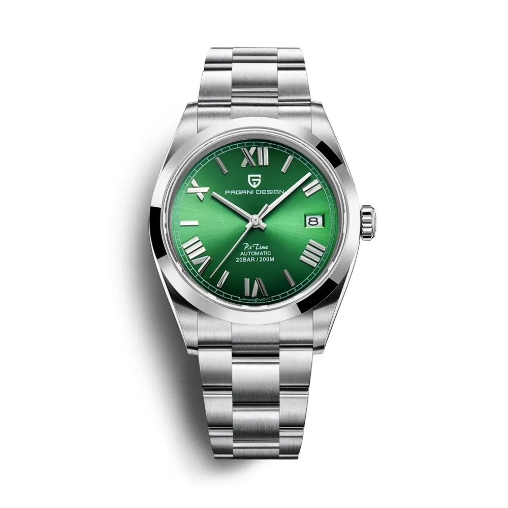 PAGANI Geneva Watch Automatic Watch For Men NH35 Quality Movement Fashion Waterproof Mechanical Business Stainless Clock