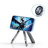 Support Magnétique Pliable Portable en Aluminium 17,3 Pouces Compatible avec Support Magnétique Multi-Modes et Fonction Perche à Selfie 2026