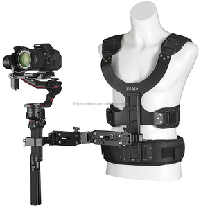 Bilate máy ảnh ổn định cánh tay sốc hấp thụ vest cho DJI rs2 RS3 rsc2 <span class=keywords><strong>Zhiyun</strong></span> <span class=keywords><strong>Crane</strong></span> <span class=keywords><strong>2S</strong></span> 3S Feiyu scorp DSLR máy ảnh cần cẩu Kit - Product Image 1