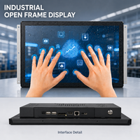 Monitor Táctil Capacitivo de 15.6, 18.5, 21.5 y 23.6 Pulgadas, RK3288, RK3399, RK3568, Android, Marco Abierto, PC Táctil Todo en Uno
