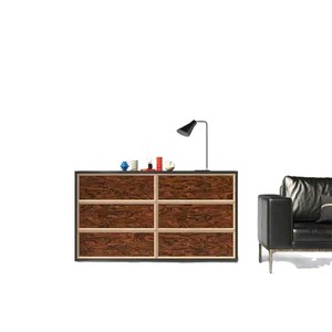 ตู้เก็บของโมก้า 6 ลิ้นชัก ไม้โรสวูด เฟอร์นิเจอร์ห้องนั่งเล่น - Product Image 5