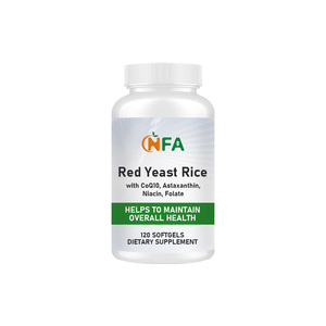 Cápsulas blandas de arroz de levadura roja OEM ODM, ricas en antioxidantes y que promueven la salud inmunológica con extracto de arroz de levadura roja, 2 cápsulas blandas diarias. - Product Image 1