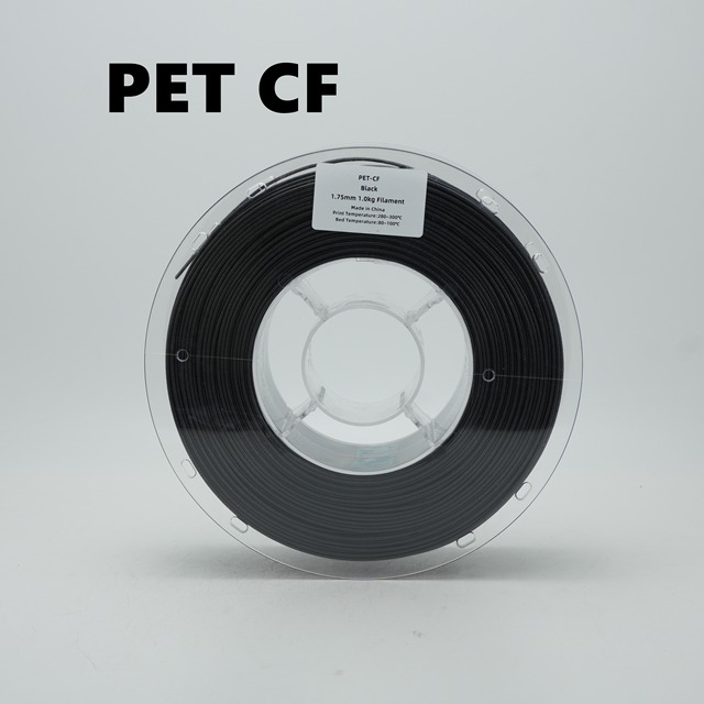 Nature3D 3D Printer Filament PET-CF Wear Resistance Carbon Fiber Filament 1.75mm 1KG High Strength High Impact Resistance