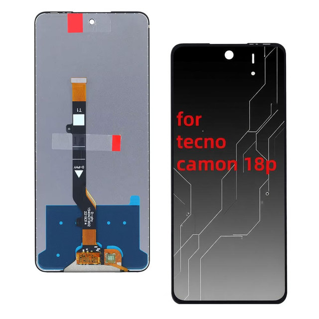 Wholesale Mobile Touch Screen LCD for Tecno Camon 18 Pro for Tecno CH6 CH7 Display Digitizer Replacement Parts