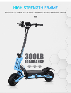 Vente en Gros Usine Trottinette Électrique Pliable GT08 5600W Grande Vitesse 2 Roues 11 Pouces Pneus Tout-Terrain pour Adultes, Fabricant - Product Image 6