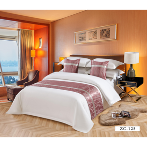 Couvre-<span class=keywords><strong>lit</strong></span> Jacquard Européen de Luxe <span class=keywords><strong>pour</strong></span> Hôtel avec Parure de <span class=keywords><strong>Lit</strong></span>, Housse de <span class=keywords><strong>Couette</strong></span>, Drap et Housse de Coussin <span class=keywords><strong>pour</strong></span> Canapé – Fournisseur d'Usine - Product Image 5