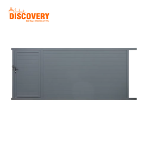 Porte coulissante électrique moderne en alliage d'aluminium, facile à installer, écologique, étanche, avec modélisation <span class=keywords><strong>3D</strong></span> pour usage extérieur, villa, OEM ODM - Product Image 5