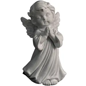 Полимерный ангел, скульптура, настольный цветок, фея, маленькое украшение, полимерная девушка, Сердце, статуя, украшения, полимерные поделки
