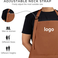 Prix d'usine, logo personnalisé, uniforme de serveuse de restaurant, de salon de beauté, de peintre, de cuisine, de haute qualité, multicolore, faible MOQ