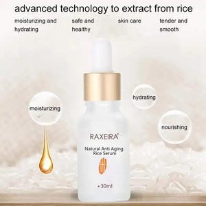 Meilleure vente Sérum de riz <span class=keywords><strong>blanc</strong></span> à l'extrait hydratant et blanchissant pour le visage Sérum de riz naturel biologique à marque privée - Product Image 2