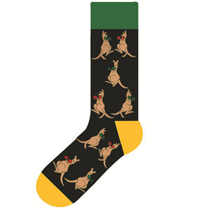 Chaussettes originales aux designs colorés, motif koala, kangourou, animaux du zoo, Meias, chaussettes amusantes en coton confortable pour hommes et femmes - Product Image 6