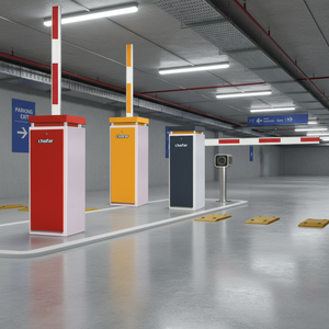 Barriera di Parcheggio in Lega di Alluminio ad Alta Resistenza Stampata a Spruzzo, Cancello Elettrico per Stazioni di Pedaggio Autostradali - Product Image 4