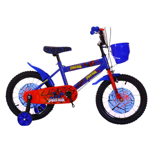 Nouvelle ligne de frein de Scooter pour enfants série <span class=keywords><strong>Spiderman</strong></span> de 12 pouces perle engrenage unique fourche en acier roues d'entraînement suspension de fourche - Product Image 4