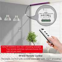 Module d'interrupteur de rideau intelligent ZigBee RF433 MoesHouse DIY pour moteur de stores enrouleurs motorisés 2MQTT Smart Life APP Alexa Google Home