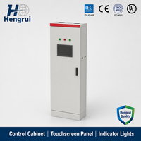 Armoire de distribution électrique basse tension HengRui HR-PD, panneau électrique IP54 avec porte verrouillable, unité sur pied pour bâtiment commercial