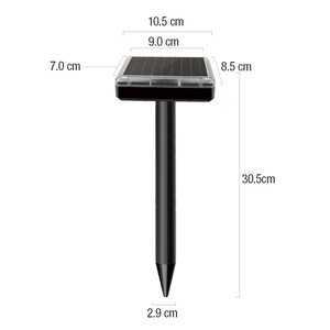 Sản Phẩm Mới Chất Lượng Thông Minh Siêu Âm Năng Lượng Mặt Trời Động Vật Mole Chuột <span class=keywords><strong>Repeller</strong></span> Động Vật <span class=keywords><strong>Repeller</strong></span> Siêu Âm Năng Lượng Mặt Trời Powered Sản Xuất - Product Image 6