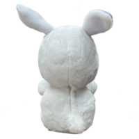Peluche Lapin Violet Personnalisée OEM, Jouet en Peluche Doux, Poupée Lapin aux Longues Oreilles Rembourrée en Coton PP, Cadeau pour Enfants, Fournisseur en Gros