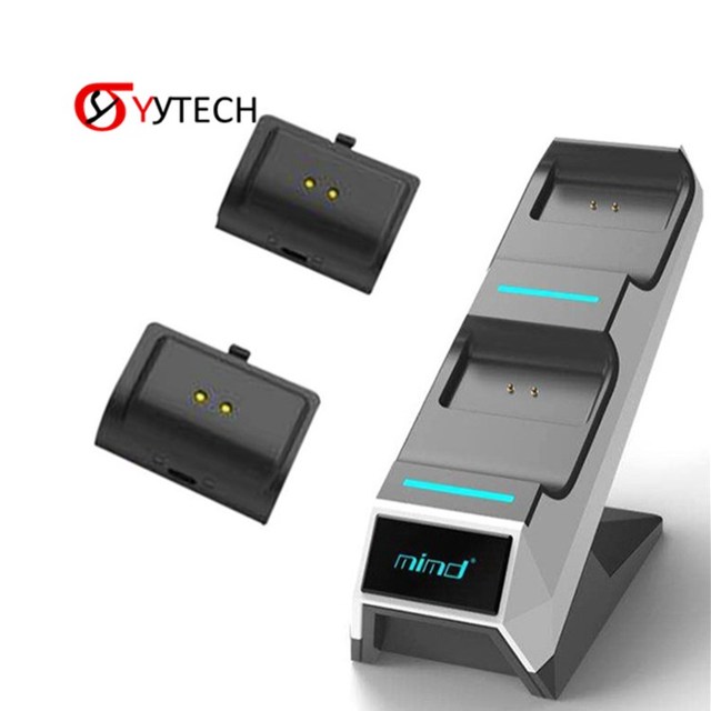 SYYTECH Game Controller Rechargeable Battery USB Dual Charger Stand for Xbox Series X Charging Dock Accessories