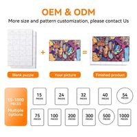 Puzzle Jigsaw Berkualitas Tinggi yang Dapat Disesuaikan, Gambar Tempat Wisata Dunia, Puzzle Saling Mengunci untuk Malam Permainan Keluarga