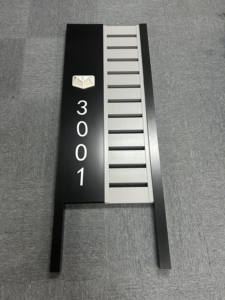 Trung Quốc chất lượng cao tùy chỉnh nhà số hiện đại Nhà Thư hộp vườn ngoài trời Tùy Chỉnh nhôm Hộp Thư - Product Image 3