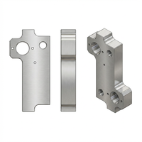 Servicios de Mecanizado CNC, Bloque de Posicionamiento de Aluminio, Componentes Fresados Personalizados, Piezas Mecánicas de Precisión para Accesorios Robóticos