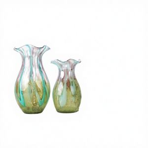 Jarrón de Vidrio Soplado a Mano de Alta Calidad, Estilo Moderno, Arte de Murano, con Esmalte de Color, para Decoración del Hogar - Product Image 3