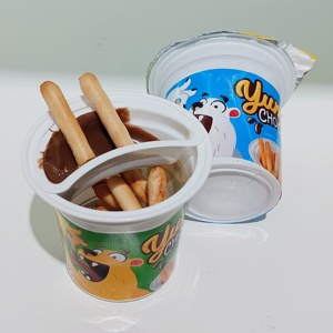 Tazas de Galleta de Chocolate Personalizadas con Palito de Galleta, Bocadillos de Chocolate Populares para Niños - Product Image 6