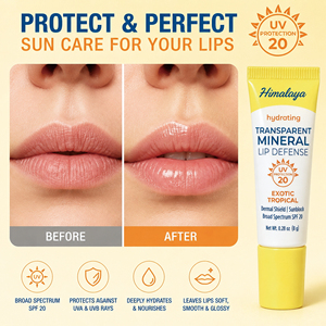 Balsamo Labbra con Ossido di Zinco, Protezione UV <span class=keywords><strong>SPF</strong></span> <span class=keywords><strong>20</strong></span>, Resistente all'Acqua, Idratante e Nutriente, Etichetta Privata - Product Image 6